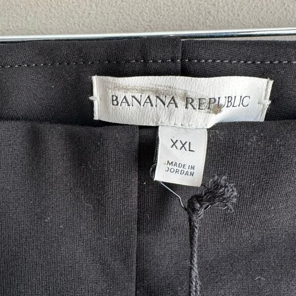 Banana Republic Wide Leg Everywhere Ponte Pant XXL Black 603873 - Picture 4 of 12
